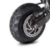 11 inch all-terrain tubeless tire and disc brake on the Teewing X5 electric scooter