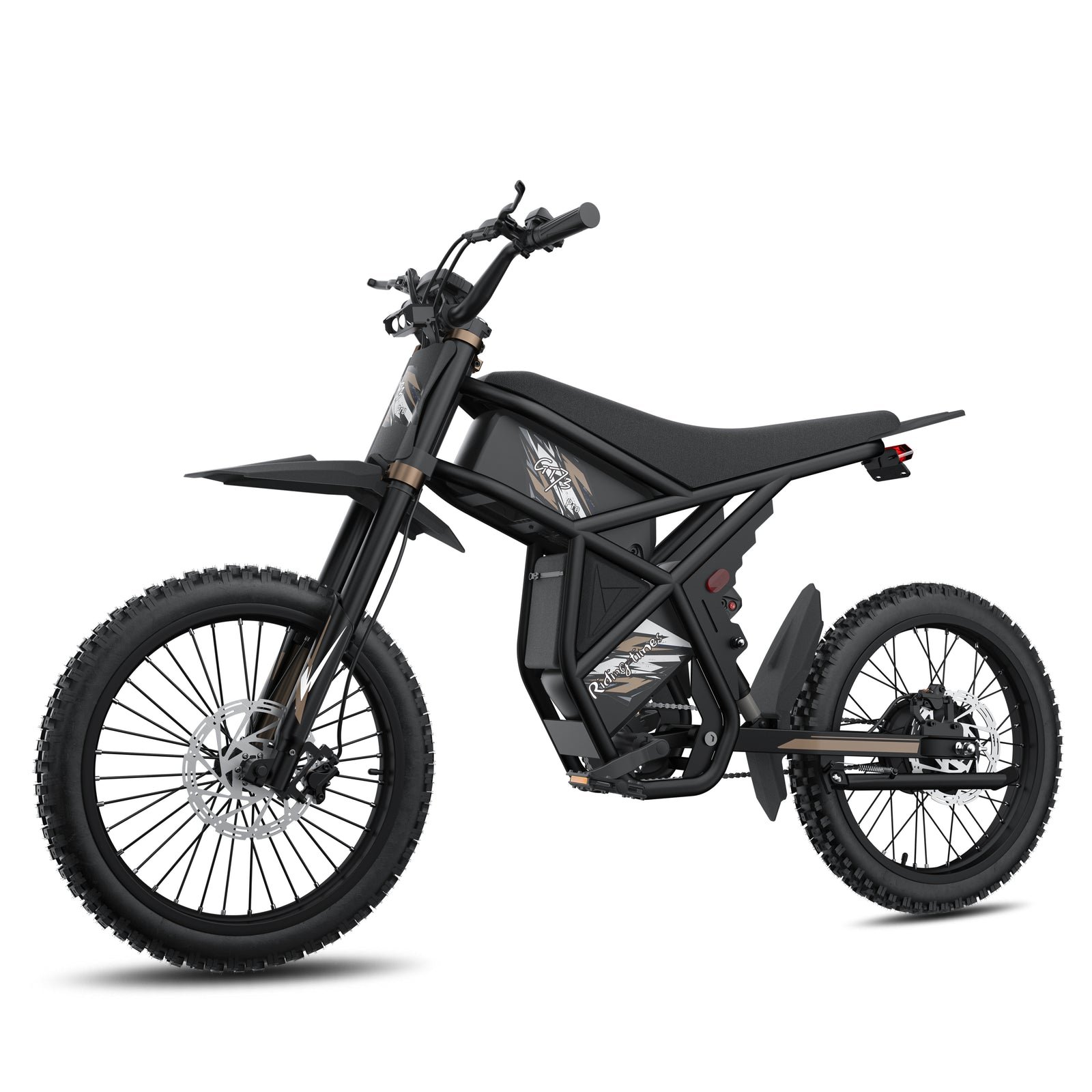 Riding’times GT73 Pro electric motorbike studio view from the right