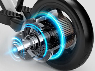 24V 100W brushless motor on the Hiboy BK1 electric balance bike