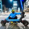 YUME Hawk electric scooter handlebar and color LCD display