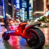 YUME Hawk electric scooter 10-inch all-terrain tire