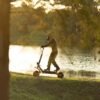 YUME X11+ electric scooter folded