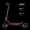 YUME Raptor2 electric scooter in Midnight Black, side view