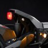 Rear tail light and deck lighting of the Teverun Blade Mini Pro electric scooter