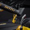 Folding stem hinge on the Teverun Blade Mini Ultra electric scooter