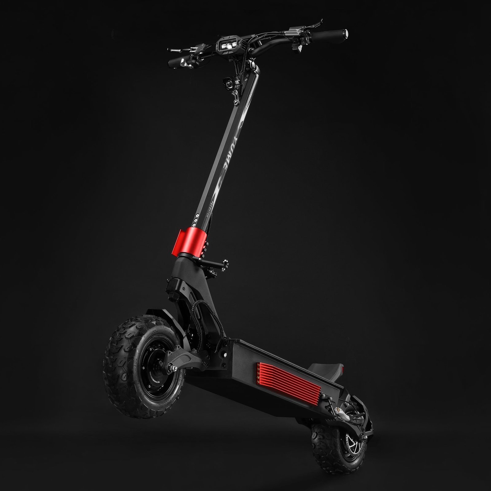YUME Predator electric scooter rear quarter view