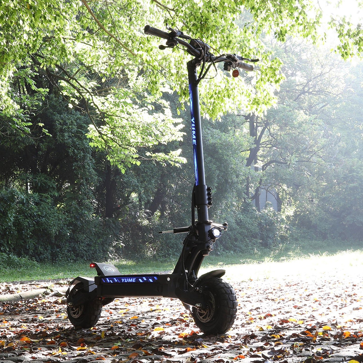 YUME Hawk electric scooter folded