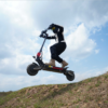 YUME Raptor2 electric scooter front quarter view