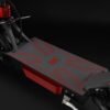 YUME Predator electric scooter deck with heat-sink side fins