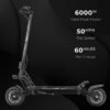 YUME Hawk Pro electric scooter front quarter view