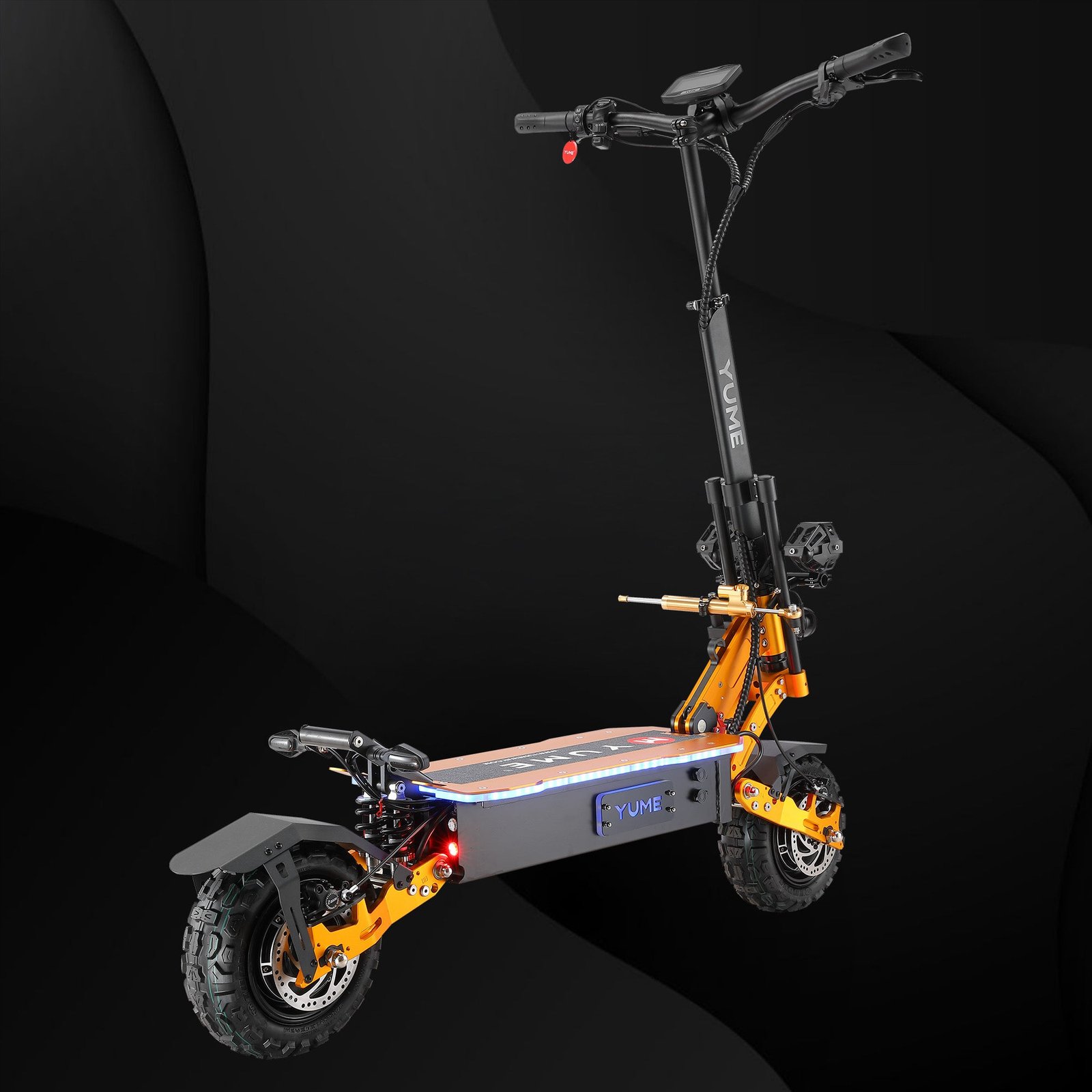 YUME X11+ electric scooter LCD display close-up