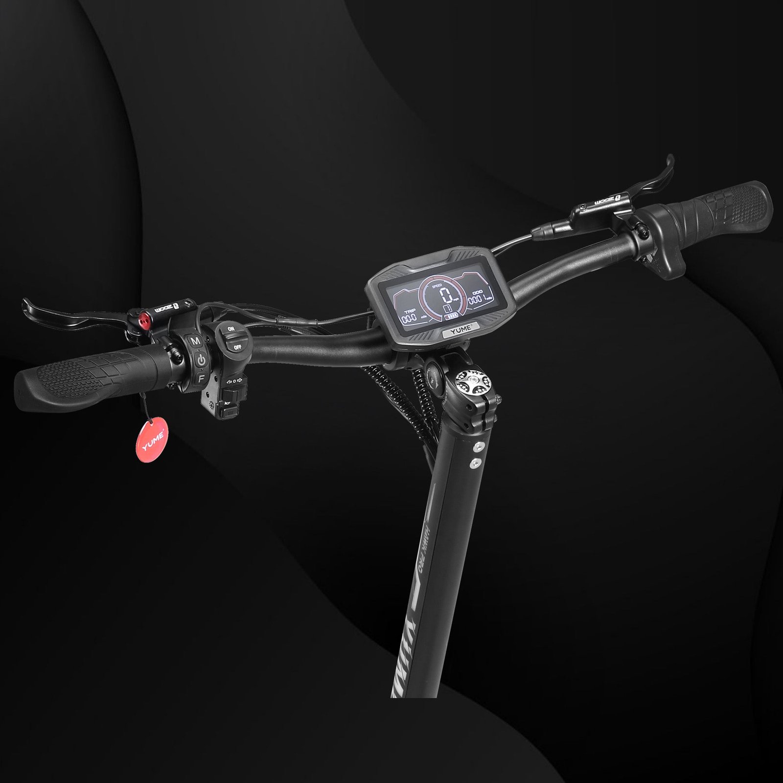 YUME Hawk Pro electric scooter adjustable hydraulic suspension