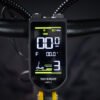 LED display on the Teverun Blade Mini Ultra electric scooter