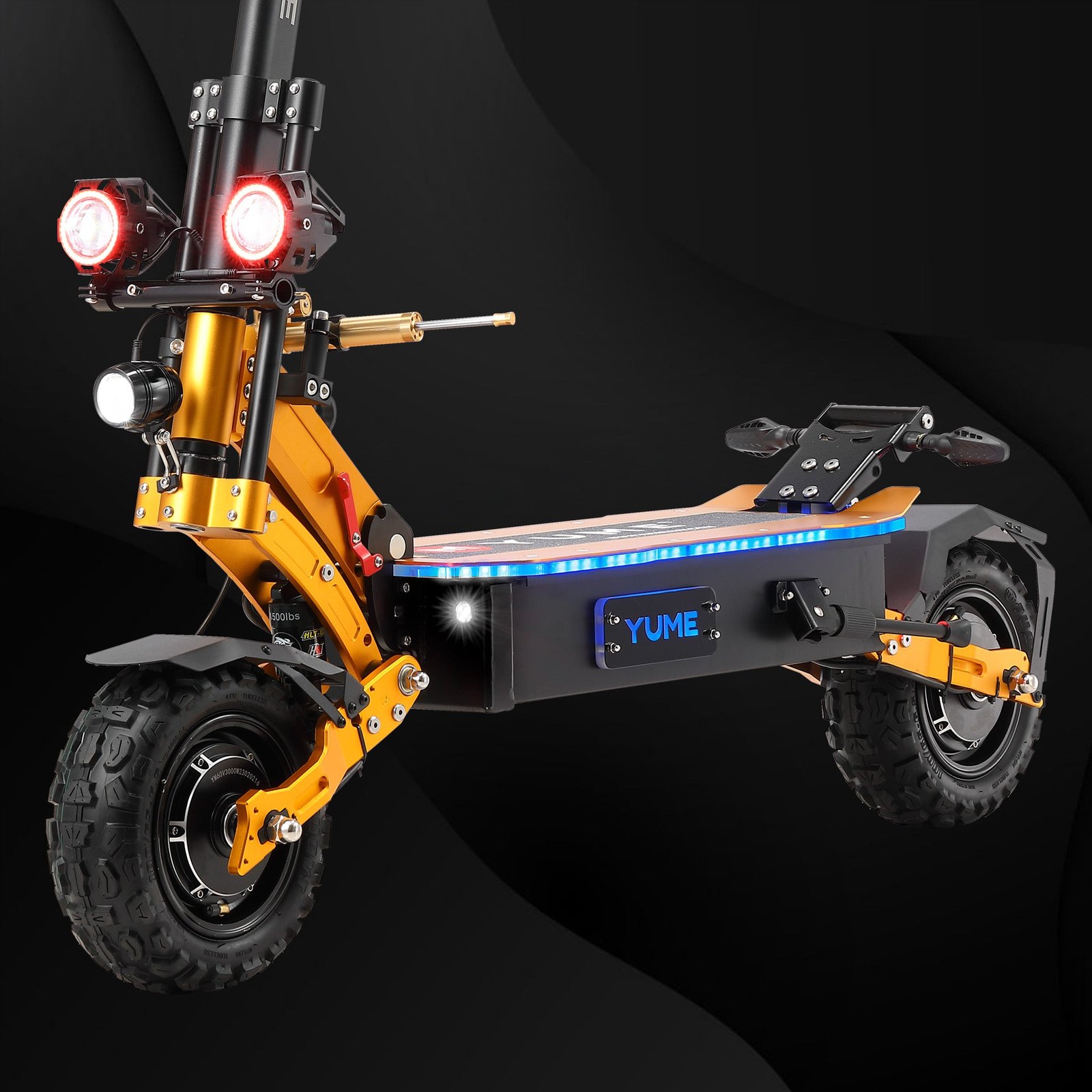 YUME X11+ electric scooter front hydraulic brake
