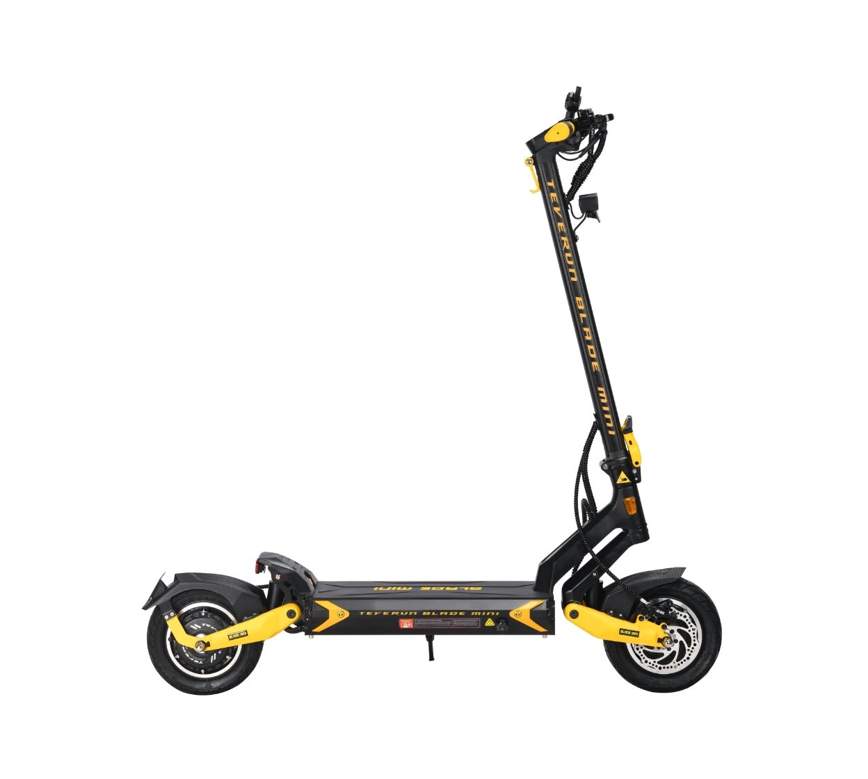 Teverun Blade Mini Ultra electric scooter studio side view from the right