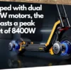 INMOTION cutaway art showing the RS dual 2000W motors and 8400W peak output