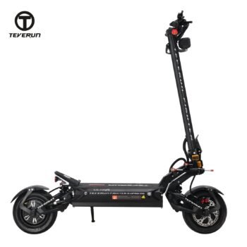 Teverun Fighter Supreme Ultra electric scooter studio view from the right
