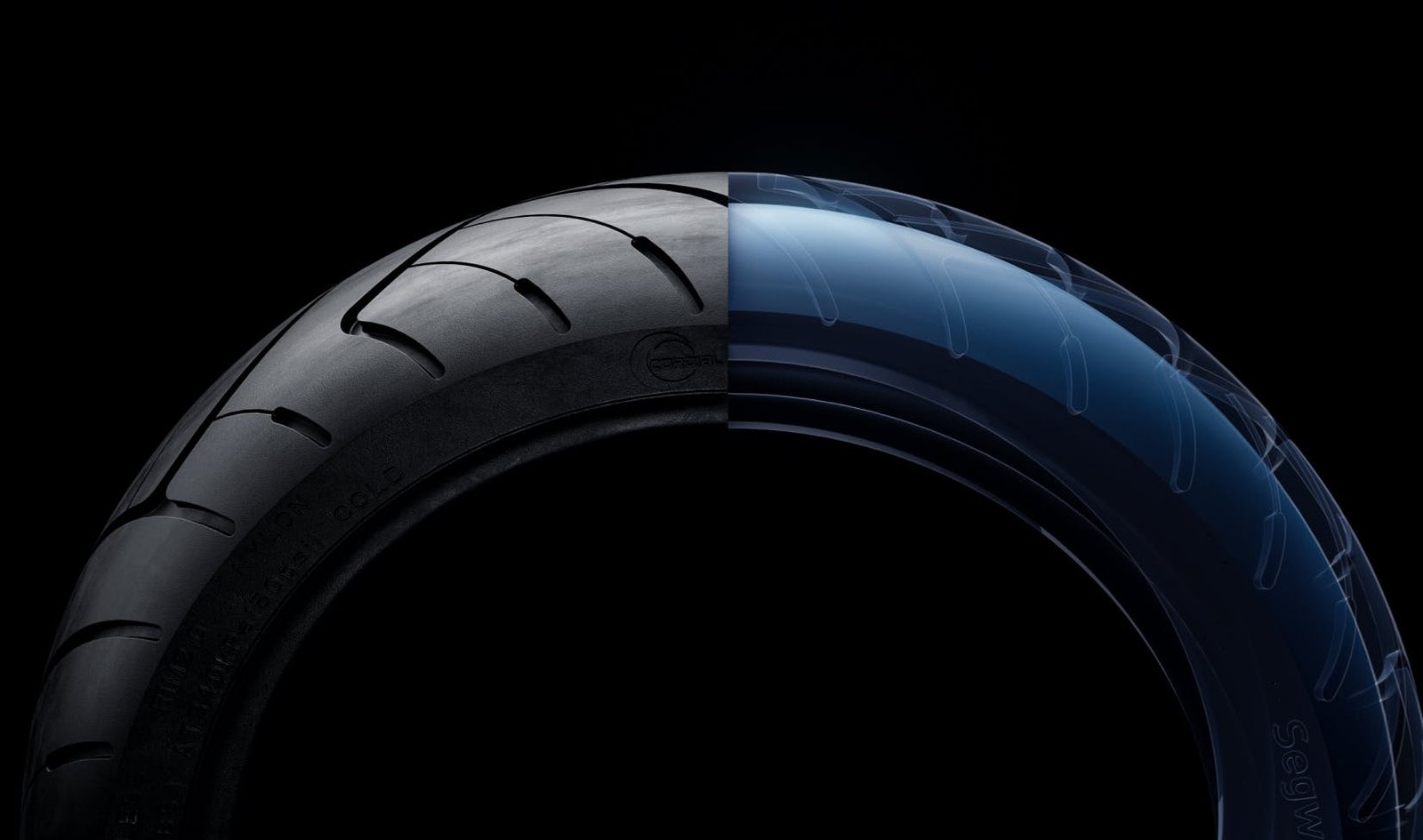 11 inch self-sealing tubeless tire on the Segway Max G3 electric scooter