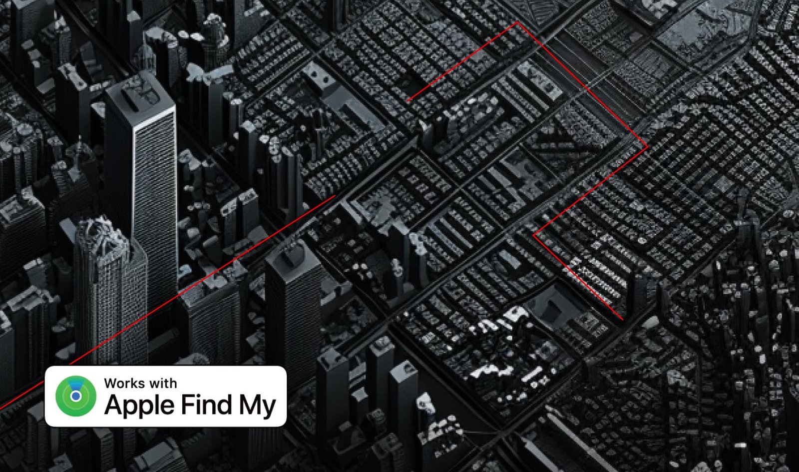 Apple Find My map showing the Segway Xafari electric bike location