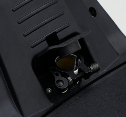 Seat mounting hole on the Riding’times G63 Convertible deck