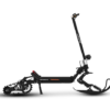 Riding’times G63 Convertible electric scooter fitted with the ski kit, studio side view