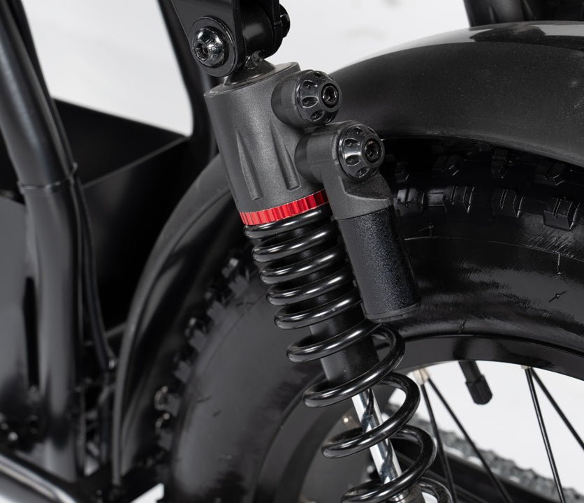 Rear coil shock absorber on the Riding’times GT33