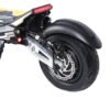 Punk Rebel electric scooter studio detail of the front suspension