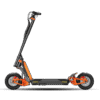 INMOTION RS Lite electric scooter side elevation showing both hydraulic forks and disc brakes