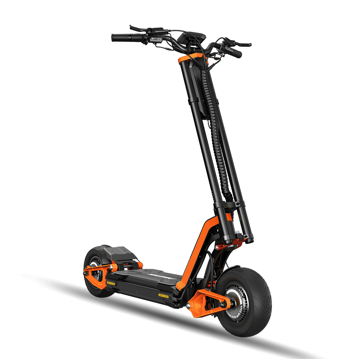 INMOTION RS Lite electric scooter studio view from the rear quarter