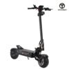 Teverun Fighter Supreme Ultra electric scooter studio view from the front quarter