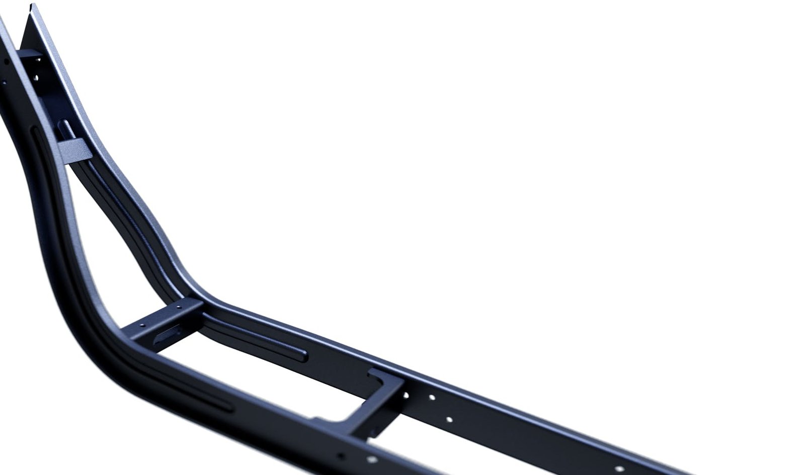Steel frame of the Segway E2 Plus II electric scooter