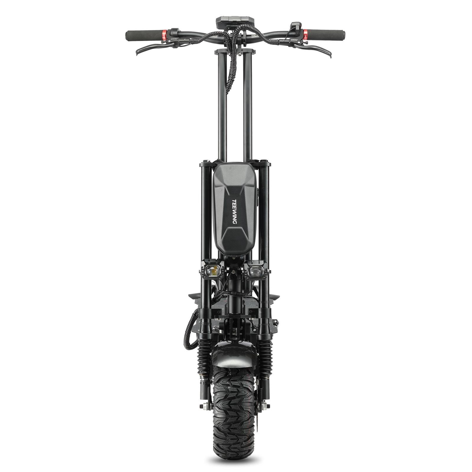Teewing Z4 Pro electric scooter studio view from the front