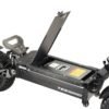 Battery compartment open on the deck of the Teewing Z4 Pro electric scooter
