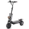 Teewing X4 electric scooter studio side view in black