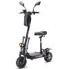 Teewing X4 electric scooter with the seat and mirrors fitted