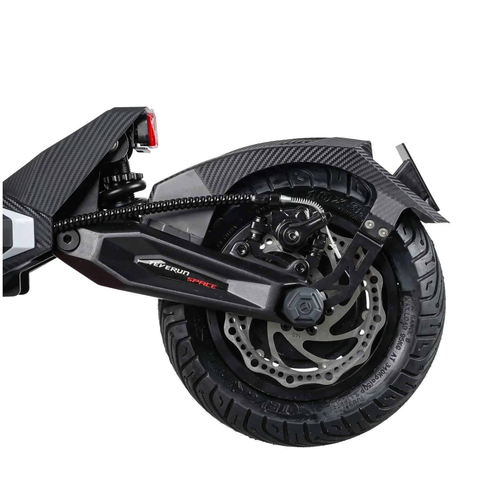 Teverun Space Lite electric scooter detail