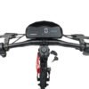 Handlebar and touchscreen display of the Teewing GT4 electric scooter seen head-on