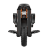 INMOTION V14 PRO electric unicycle from the rear showing the progressive coil-over spring