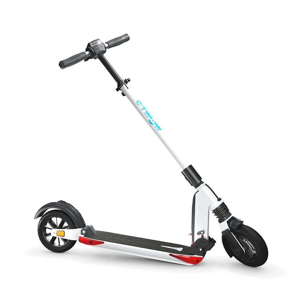 E-TWOW Booster ES electric scooter in White, angled