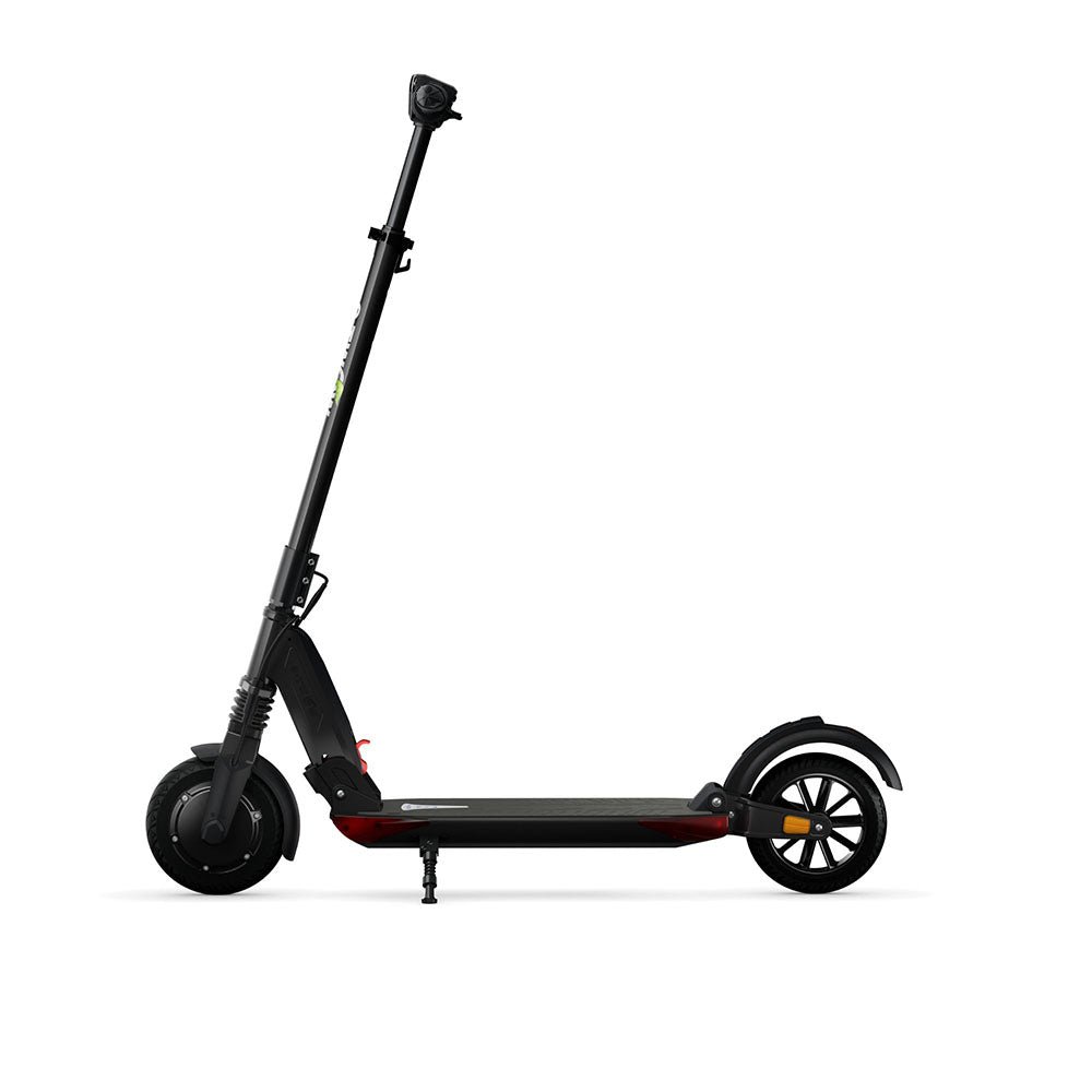 E-TWOW Booster ES electric scooter in black, front three-quarter view