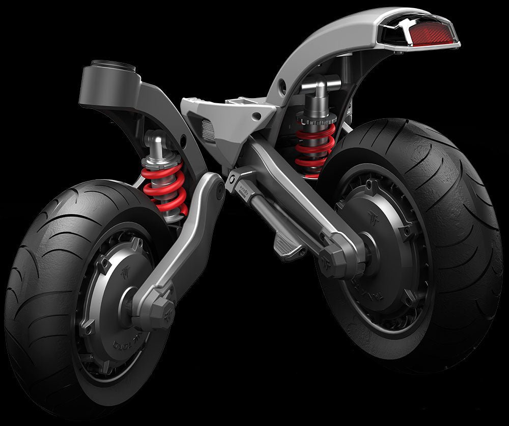 E-TWOW TankTorq TK5 adjustable hydraulic suspension