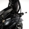 Teverun Fighter Eleven+ electric scooter studio view from the rear quarter