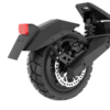 Rear wheel, coil suspension and disc brake on the Punk Roamer electric scooter