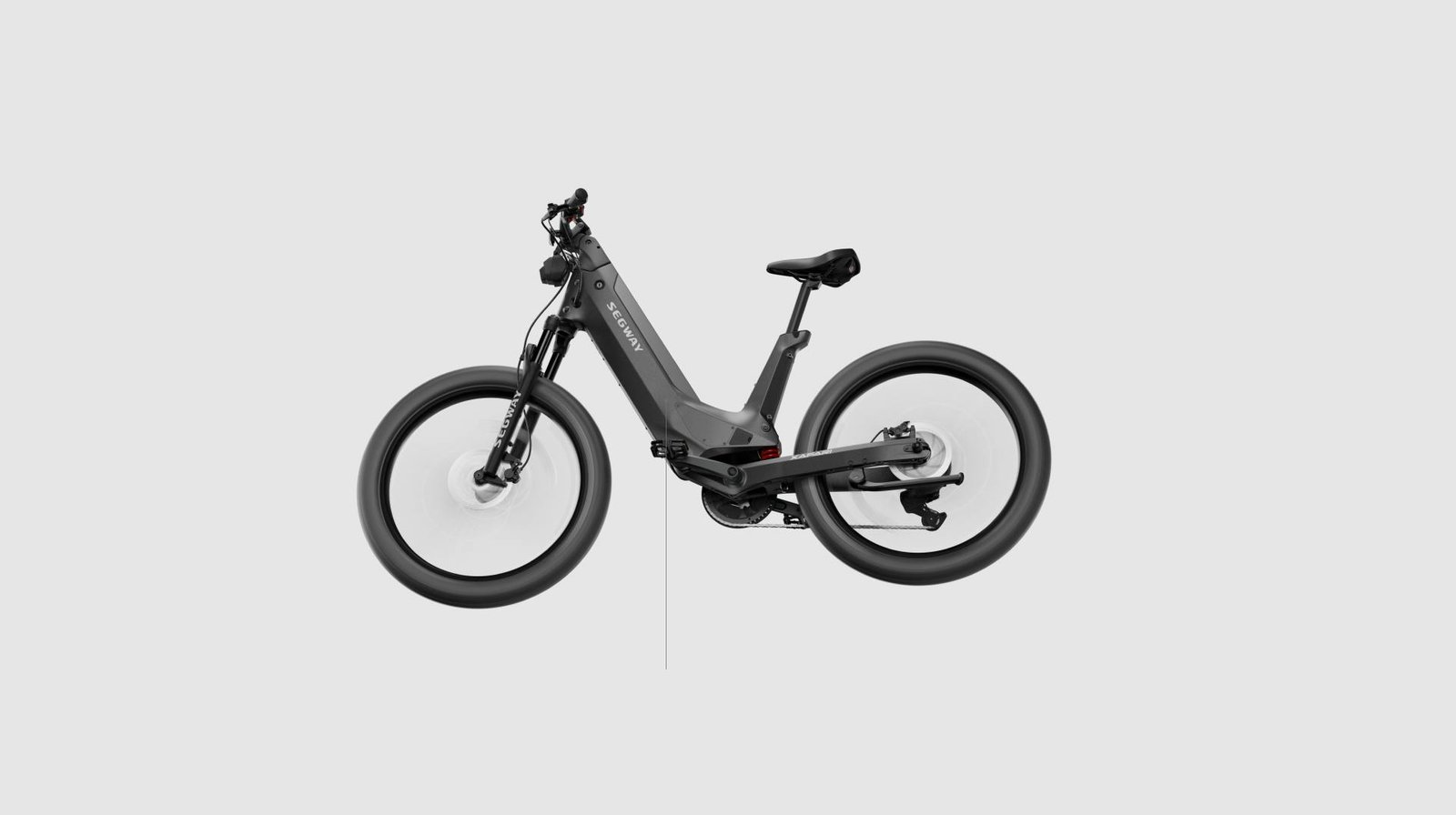 Segway Xafari electric bike render highlighting the aluminum frame