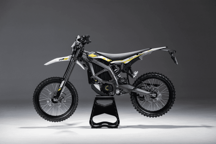 Surron Ultra Bee electric dirt bike in Forest Green