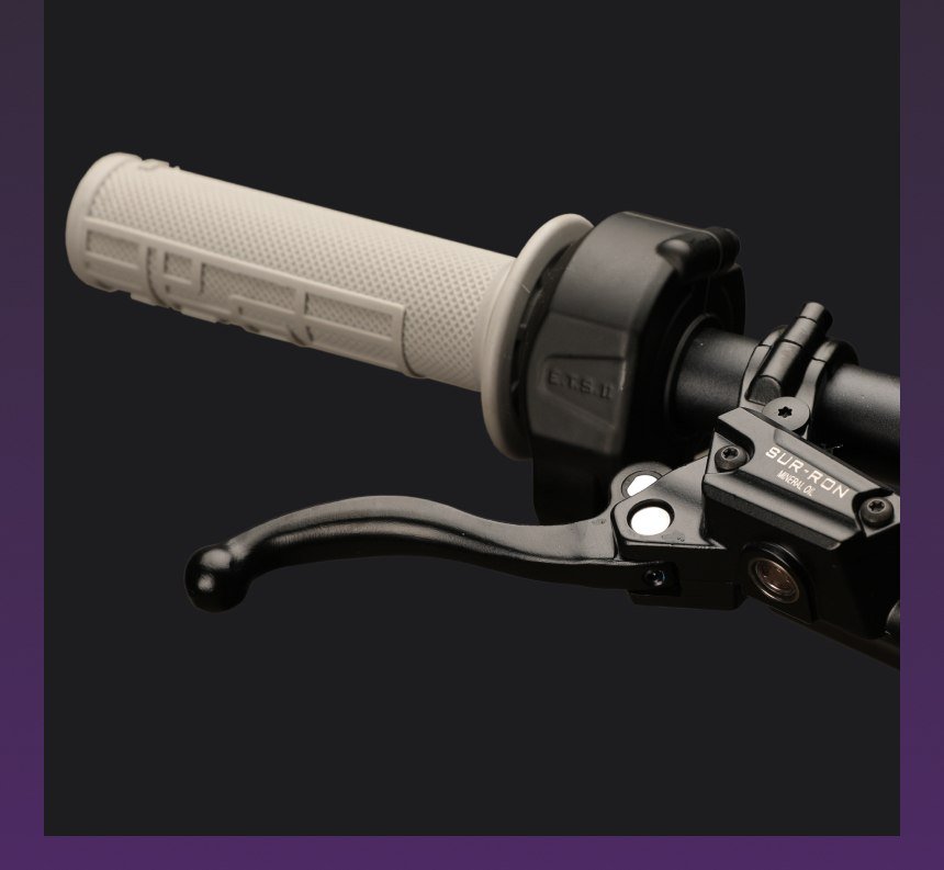 Surron Light Bee X electric dirt bike dual-Hall electronic throttle and grip
