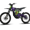 Surron Light Bee X electric dirt bike in Phantom Purple, side view