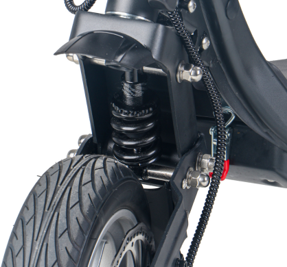 Rear spring suspension on the Riding’times G63