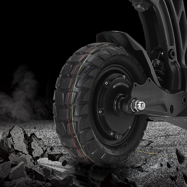 YUME Hawk electric scooter 10 x 3.15 inch all-terrain tubeless tire
