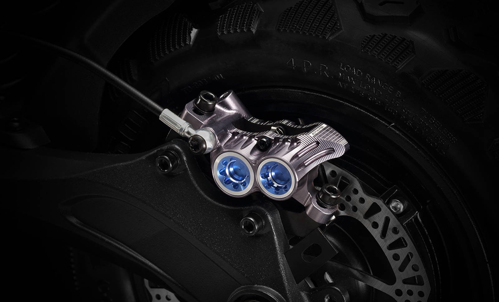 YUME Predator electric scooter 13 by 4.73 inch all-terrain tire